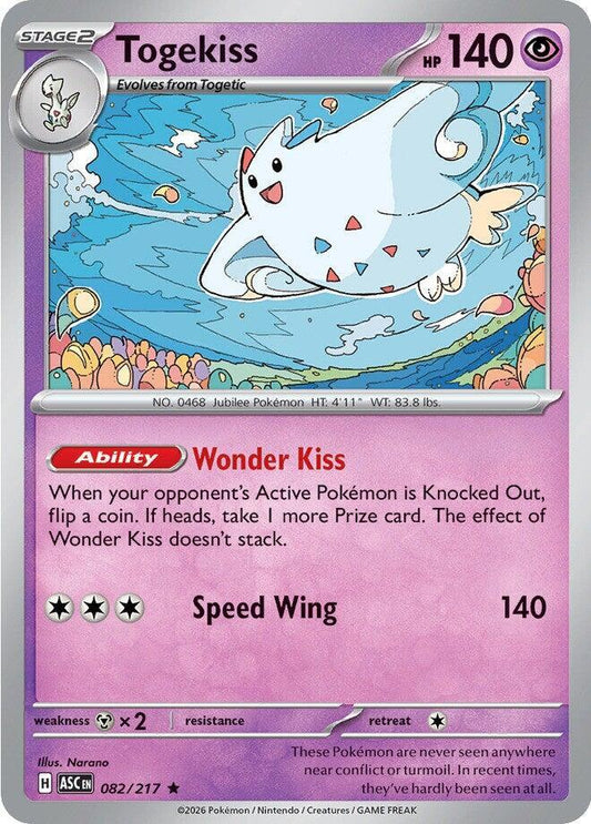 #082 Togekiss 082/217 Rare Holo