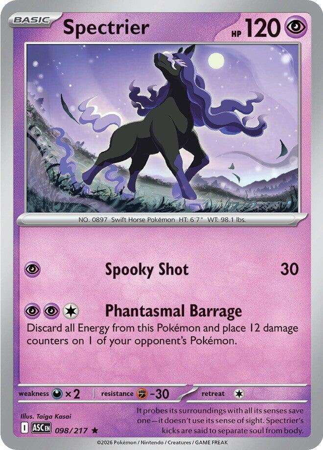 #098 Spectrier 098/217 Rare Holo
