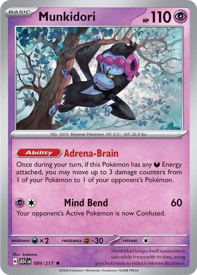 #099 Munkidori 099/217 Rare Holo