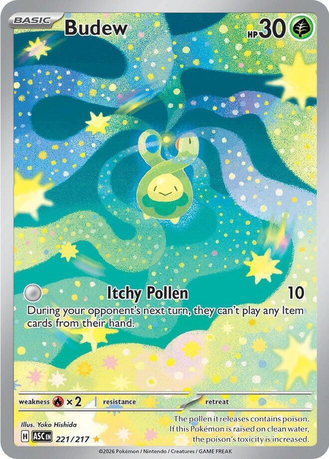 #221 Budew 221/217 Illustration Rare