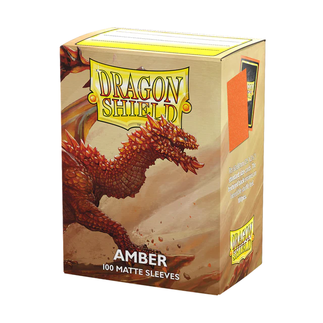 Dragon Shield Amber - Matte Sleeves