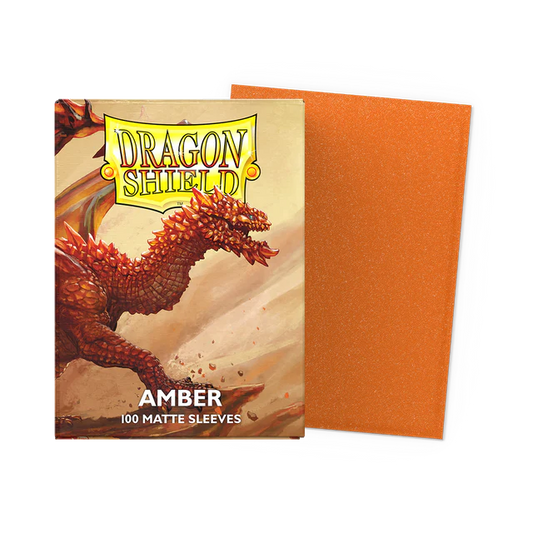 Dragon Shield Amber - Matte Sleeves