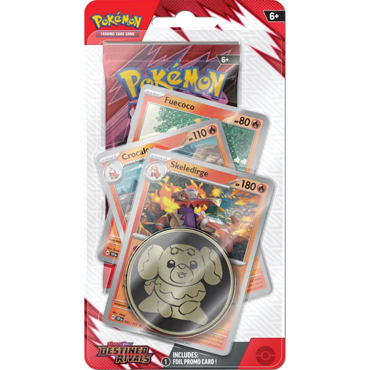 Pokémon SV10 Destined Rivals Premium Checklane Skeledirge