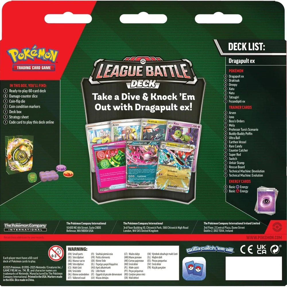 Dragapult EX League Battle Deck