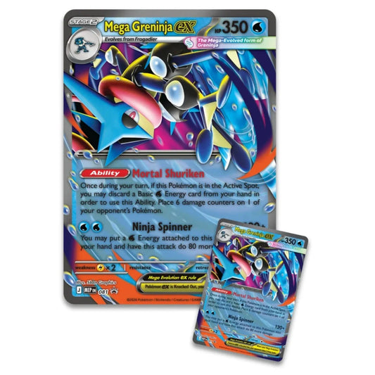 (Max 1 pr kunde) Pokémon TCG: Mega Greninja EX Premium Collection