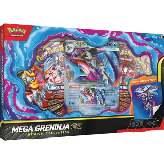 (Max 1 pr kunde) Pokémon TCG: Mega Greninja EX Premium Collection