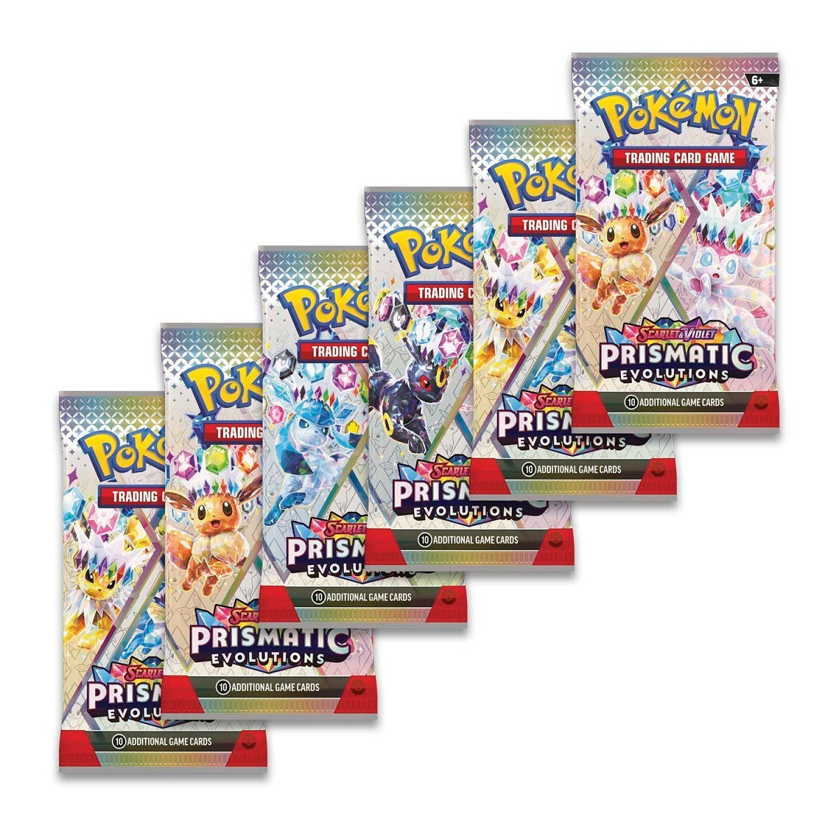 (Max 2 pr kunde)Pokémon SV8.5 Scarlet & Violet—Prismatic Evolutions Booster Bundle