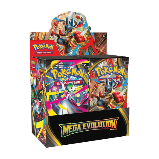 (Max 1 pr kunde) Pokémon ME1 Mega Evolution Booster Box