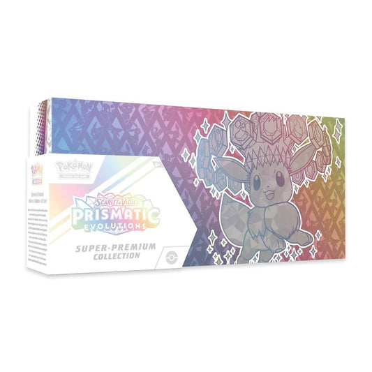 (Max 1 pr kunde) Prismatic Evolutions Super Premium Collection Box