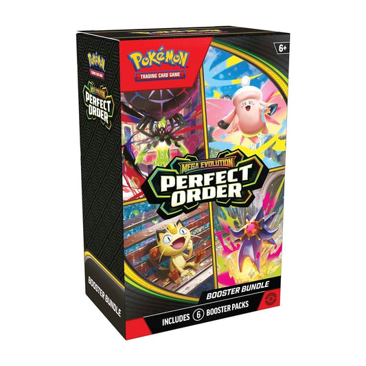 (Max 1 pr kunde) Pokémon TCG: Pokémon ME03 Perfect Order Booster Bundle