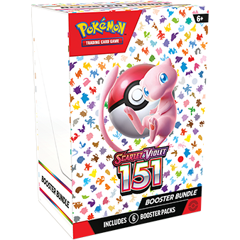 Pokémon SV3.5 Scarlet & Violet—151 Booster bundle (Forhåndsbestill 22. september)