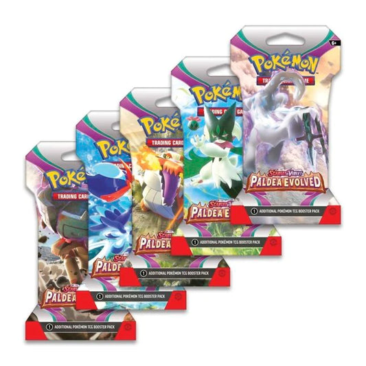 Pokémon SV2 Paldea Evolved Sleeved Booster Pakke