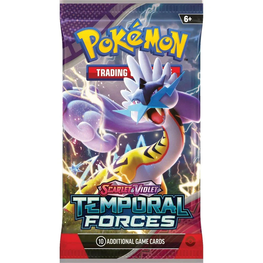 Pokémon SV5 Temporal Force 3 Pack Blister Cyclizar