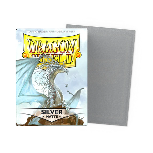 Dragon Shield Silver - Matte Sleeves
