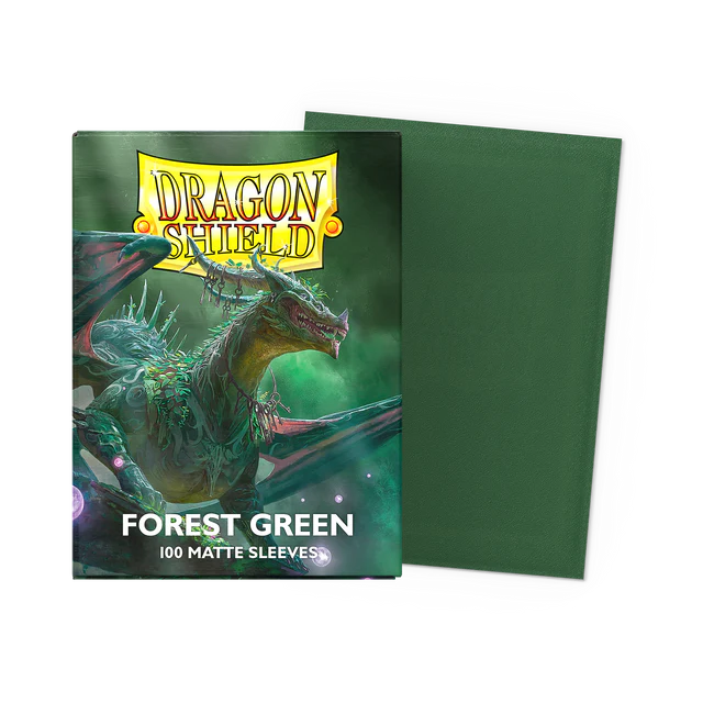 Dragon Shield Forest Green - Matte Sleeves