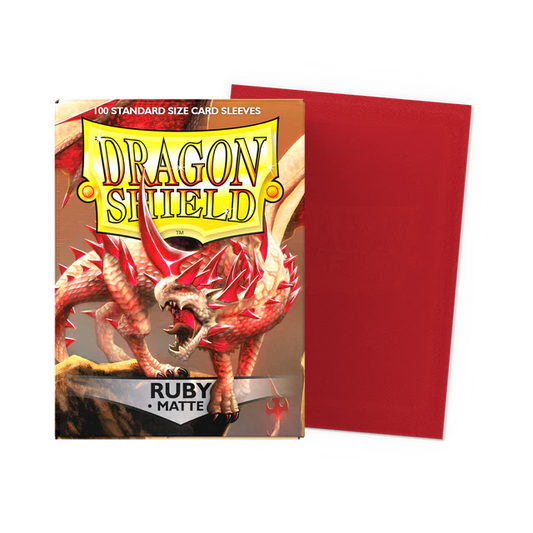 Dragon Shield Ruby - Matte Sleeves
