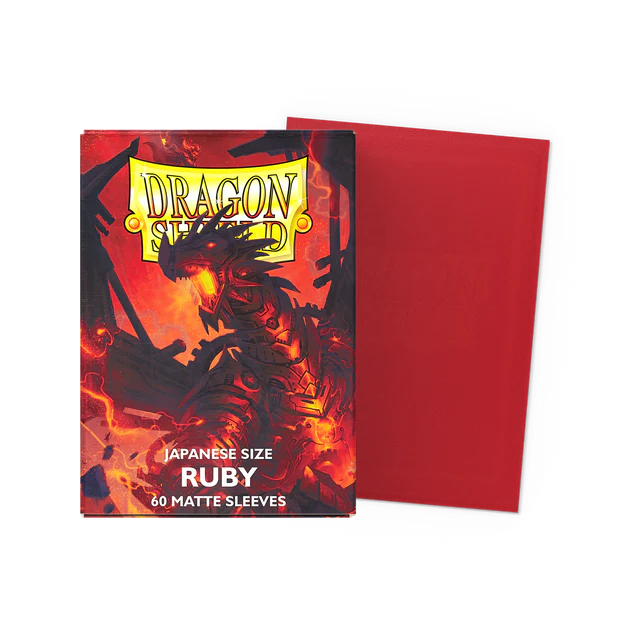 Dragon Shield Ruby - Matte Sleeves