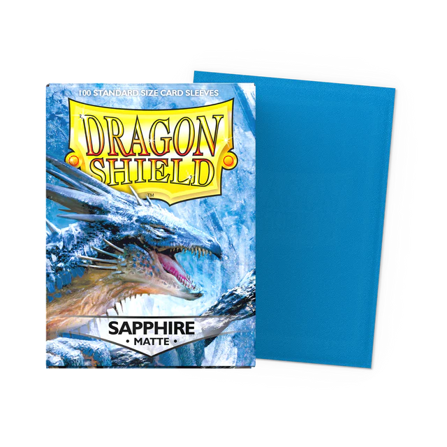 Dragon Shield Sapphire - Matte Sleeves