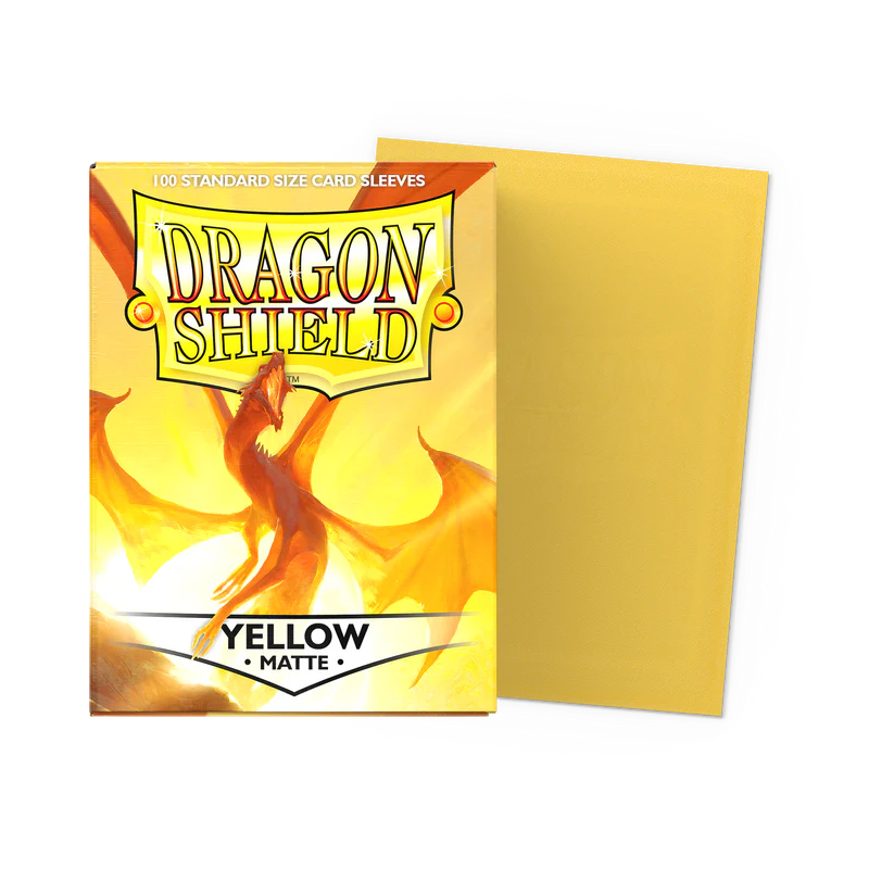 Dragon Shield Yellow - Matte Sleeves