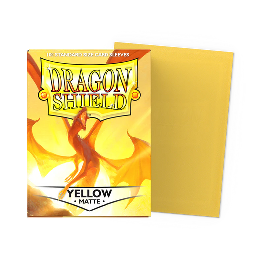 Dragon Shield Yellow - Matte Sleeves