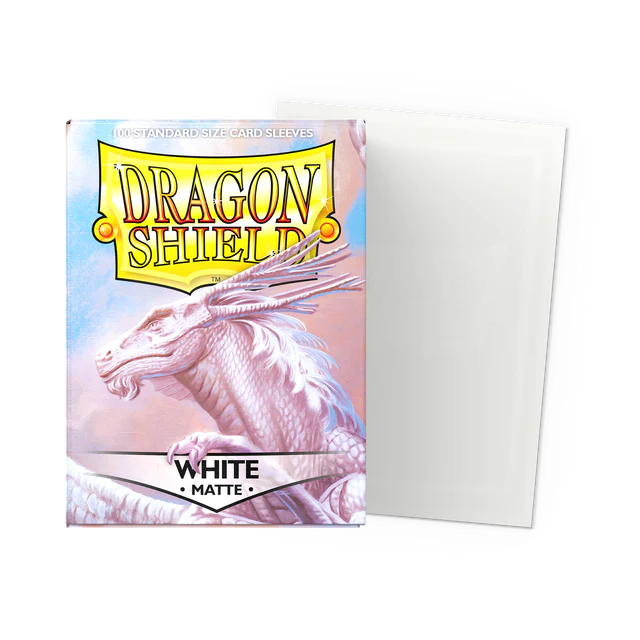 Dragon Shield White - Matte Sleeves