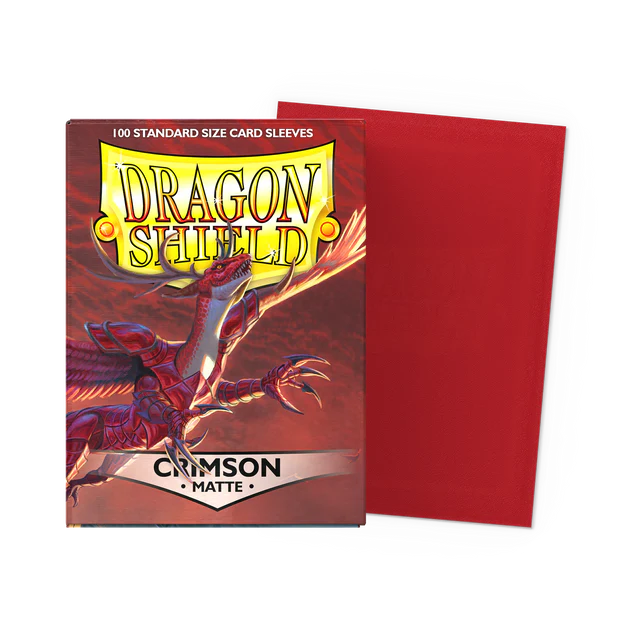 Dragon Shield Crimson - Matte Sleeves
