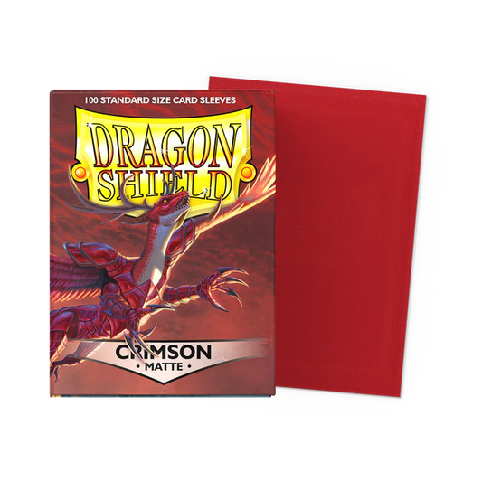 Dragon Shield Crimson - Matte Sleeves