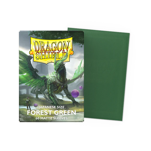 Dragon Shield Forest Green - Matte Sleeves