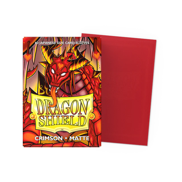 Dragon Shield Crimson - Matte Sleeves