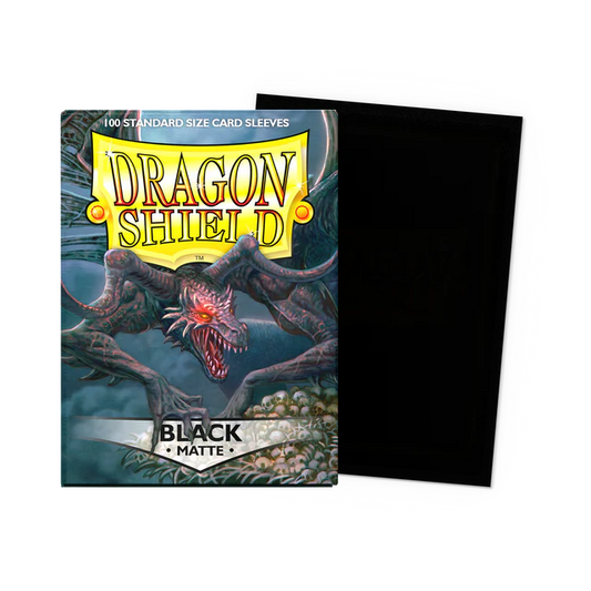 Dragon Shield Black - Matte Sleeves