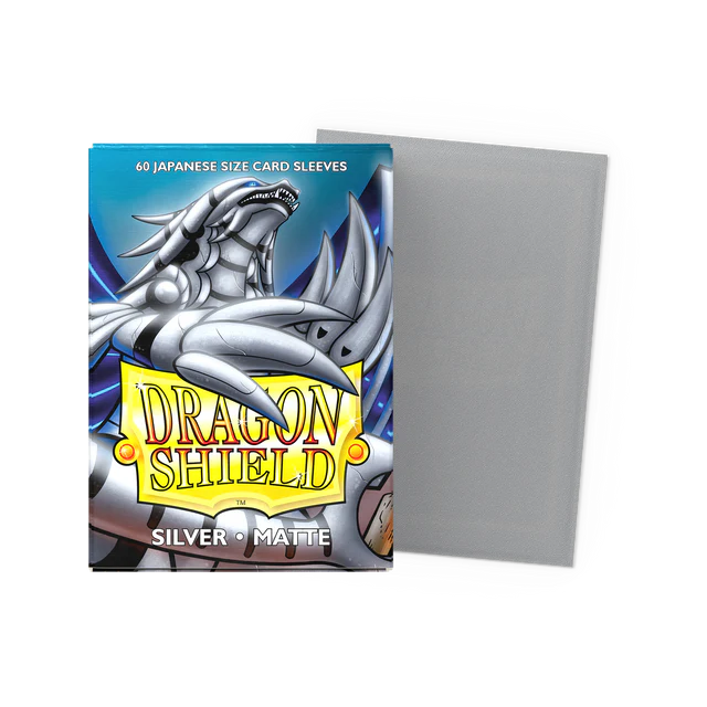 Dragon Shield Silver - Matte Sleeves
