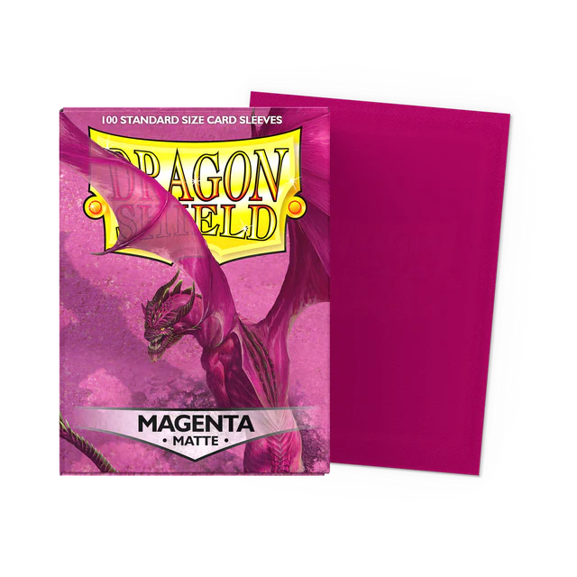 Dragon Shield Magenta - Matte Sleeves