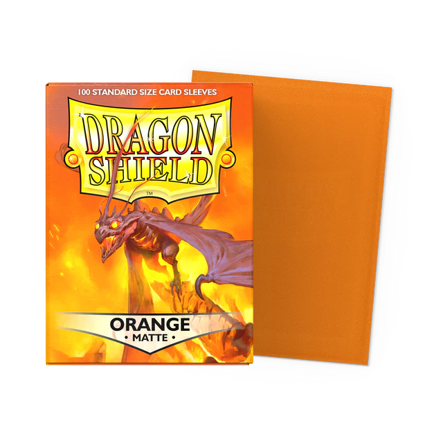 Dragon Shield Orange - Matte Sleeves