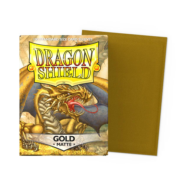Dragon Shield Gold - Matte Sleeves