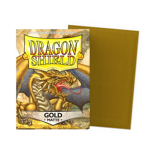 Dragon Shield Gold - Matte Sleeves