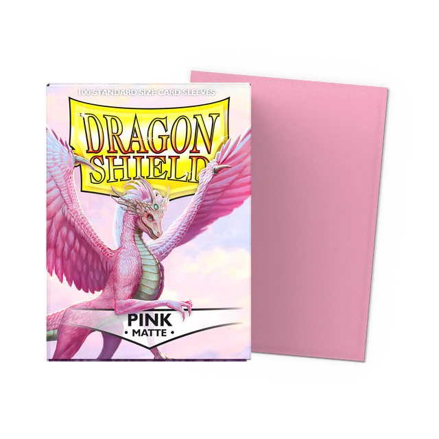Dragon Shield Pink - Matte Sleeves