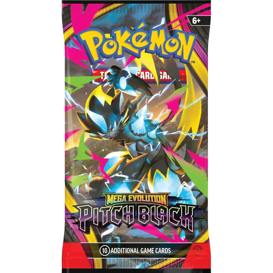 (Max 10 pr kunde) Pokémon ME5 Pitch Black Booster Pakke