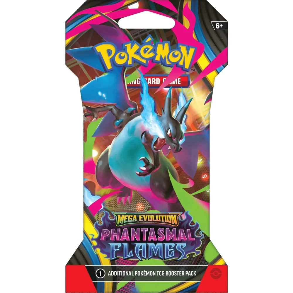 Pokémon ME02 Phantasmal Flames Sleeved Booster Pakke