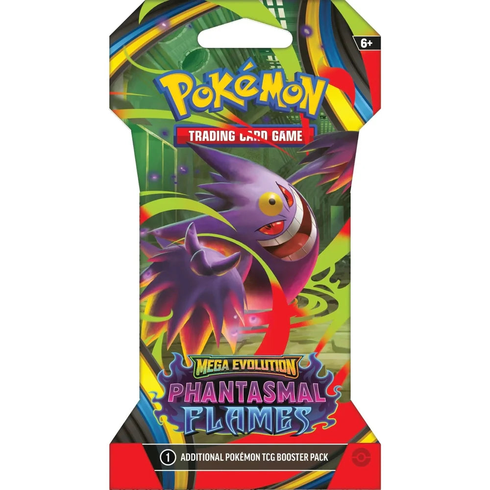 Pokémon ME02 Phantasmal Flames Sleeved Booster Pakke