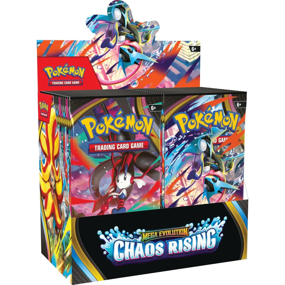 (Max 1 pr kunde) Pokémon ME4 Chaos Rising Booster Box