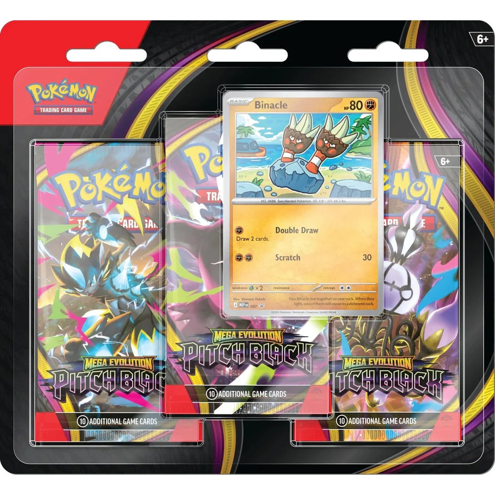 Pokémon ME5 Pitch Black 3-pack