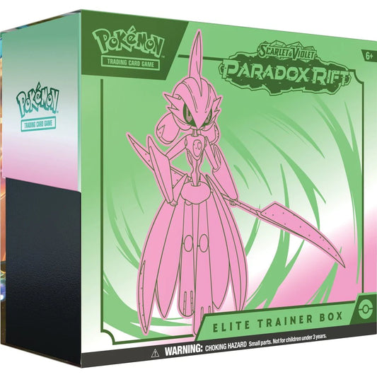 Pokémon SV4 Paradox Rift Elite Trainer Box Iron Valiant