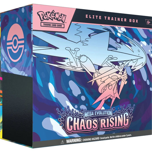 (Max 1 pr kunde) Pokémon ME4 Chaos Rising Elite Trainer Box