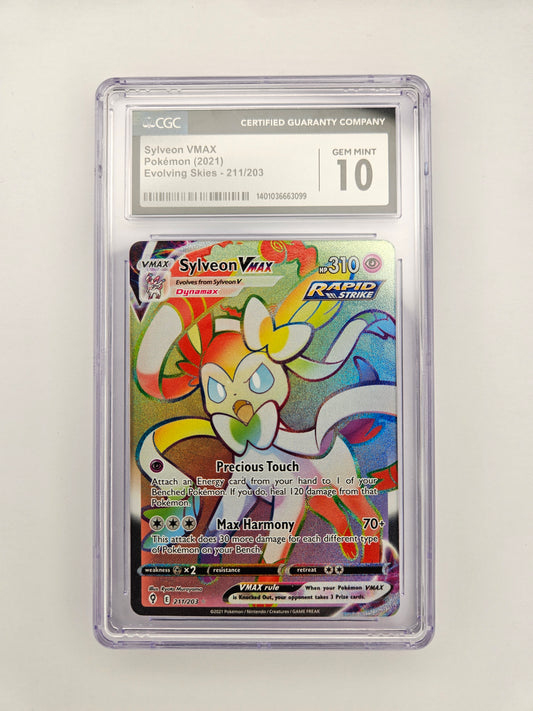 CGC 10 Sylveon Vmax 211/203