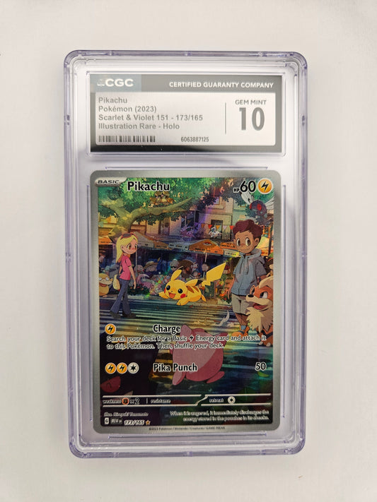 CGC 10 Pikachu 173/165