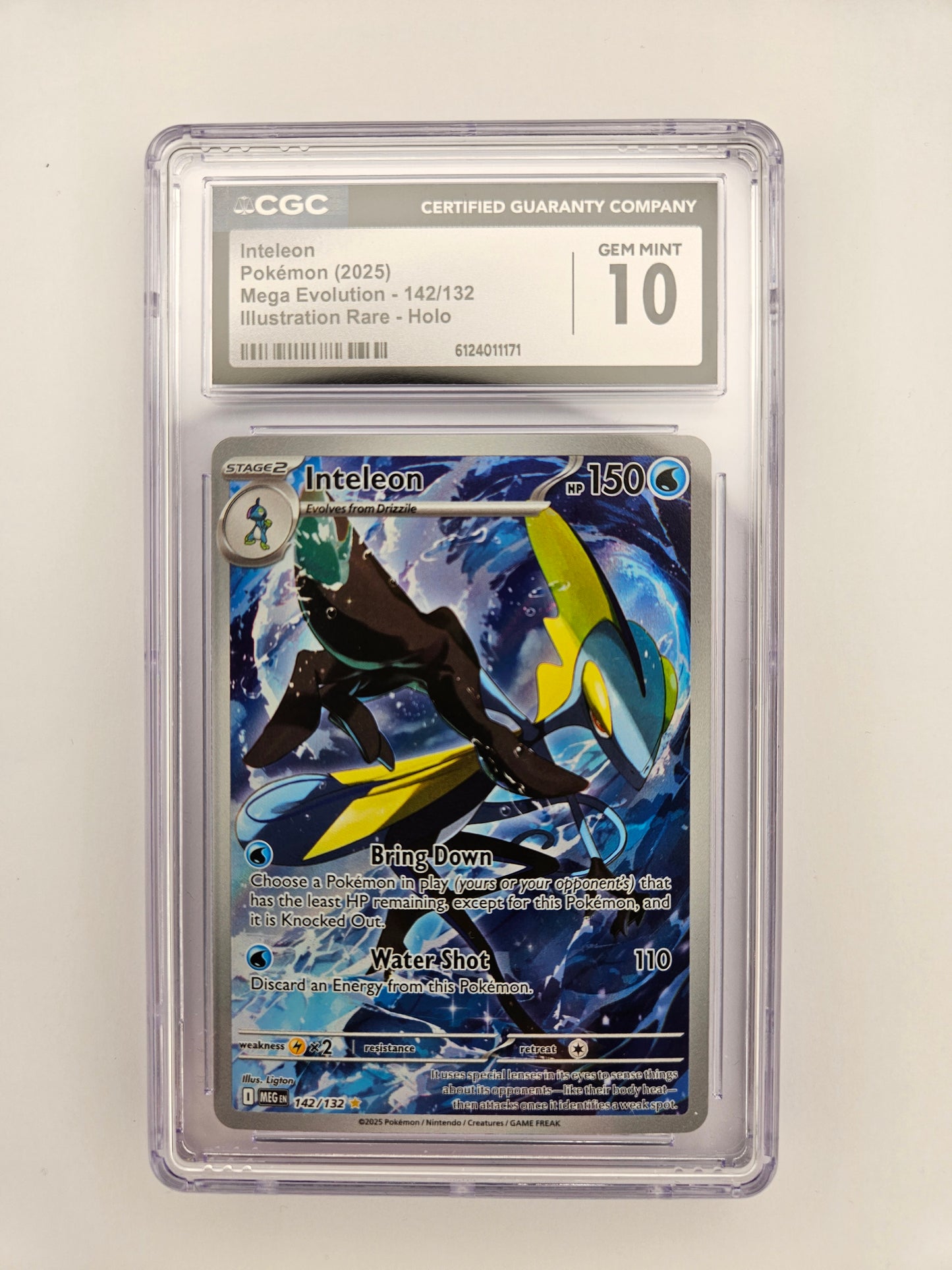 CGC 10 Inteleon 142/132