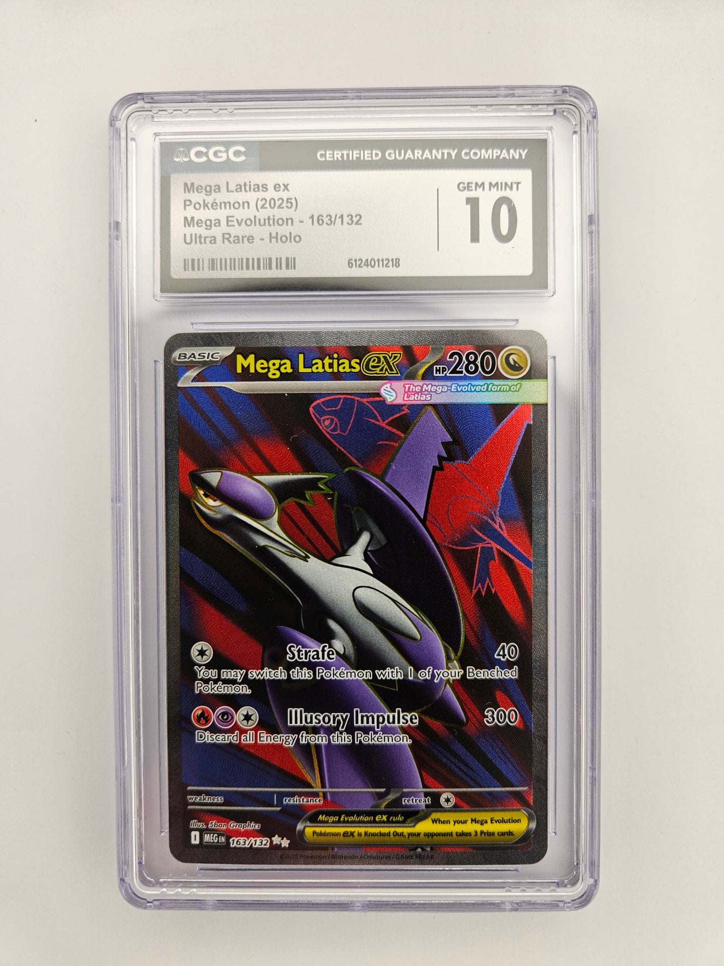CGC 10 Mega Latias EX 163/132 (2)