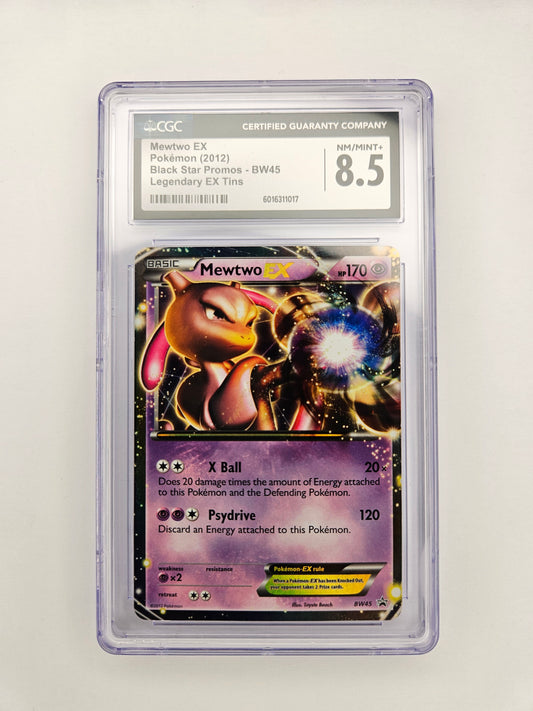CGC 8.5 Mewtwo EX BW45 Promo