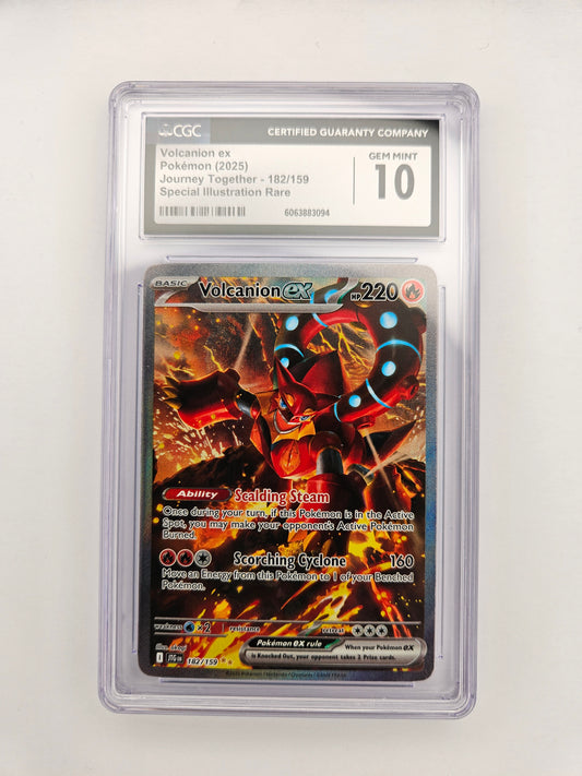 CGC 10 Volcanion EX 182/159