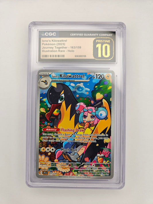 CGC Pristine 10 Iono's Kilowattrel 163/159